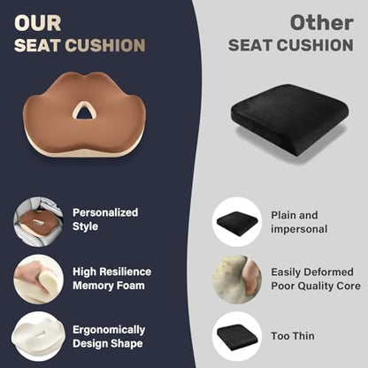Car Seat Cushion with Memory Foam