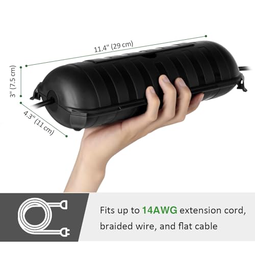 Outdoor Extension Cord Safety Cover