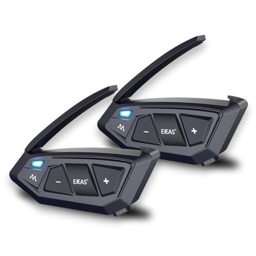 Motorcycle Bluetooth intercom MS20 2000m Helmet Intercom (2 Count)