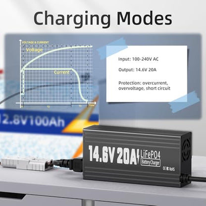 12V 20A Lithium Battery Charger