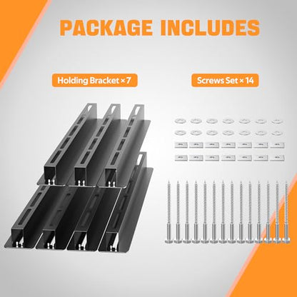 Overhead Garage Storage Rack (7 Count)