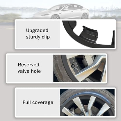 Rim Protector for Tesla 2024 2025 2026 Model 3 Highland 19 Inch Nova Wheels Cover All