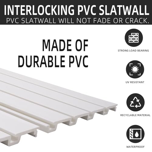 Slat Wall Paneling Garage Wall Organizer