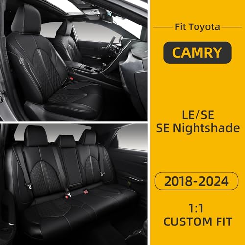 Custom Camry Seat Covers for 2018