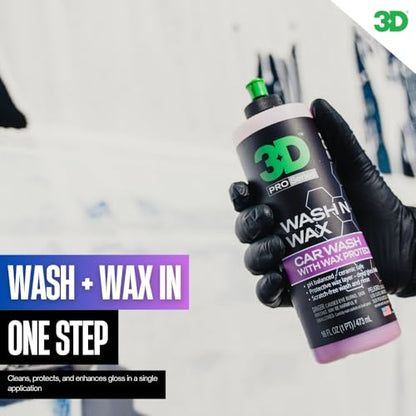 Wash N Wax Car Wash Soap (16 Ounce)