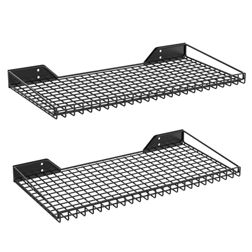 2 Pack Wall Mounted Storage Shelves