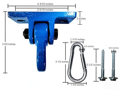 Heavy Duty Swing Sets Brackets Including 2 Blue A