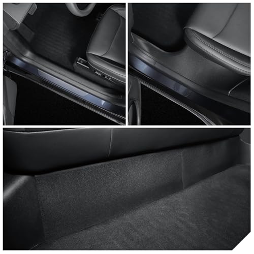 5PCS Door Sill Protective Cover for Tesla Model Y Juniper 2025+