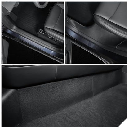 5PCS Door Sill Protective Cover for Tesla Model Y Juniper 2025+