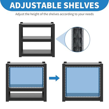 3 Tier Metal Shelving Unit