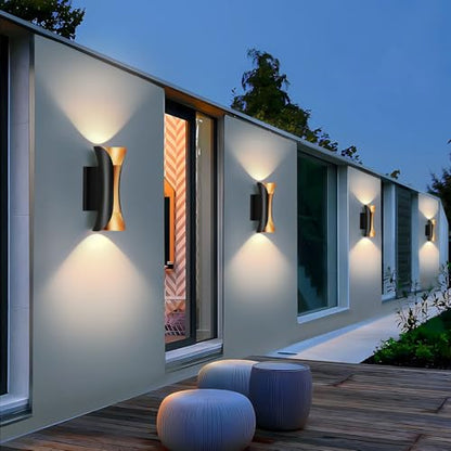 2 Pack Outdoor Wall Light (2 Count)