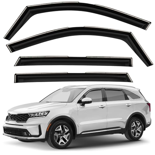 Window Deflectors Smoke Tinted In (4 Count)
