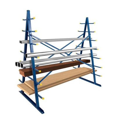 2000 lbs Horizontal Storage Rack (7 Count)