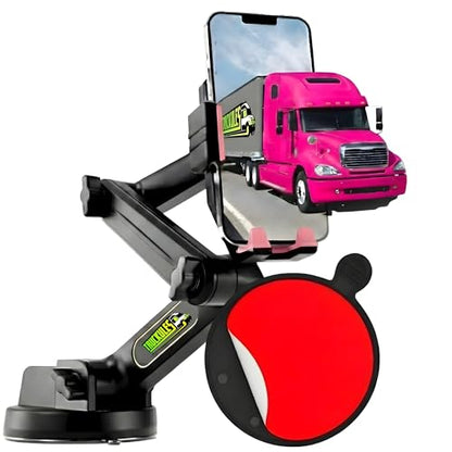 Cell Phone Mount for Truck Phone Holder for Truck Drivers