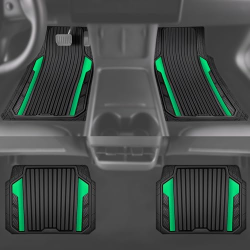 Heavy Duty Rubber Car Mats Metallic