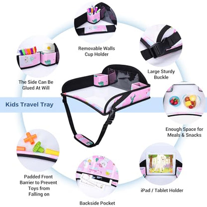 Kids Travel Tray for Toddler Car Seat