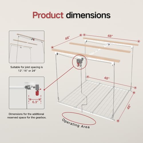 Overhead Garage Storage Rack
