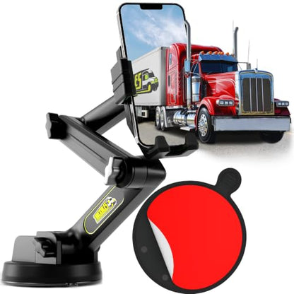 Cell Phone Mount for Truck Phone Holder for Truck Drivers