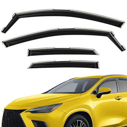 Extra Durable Window Deflectors in (4 Count)