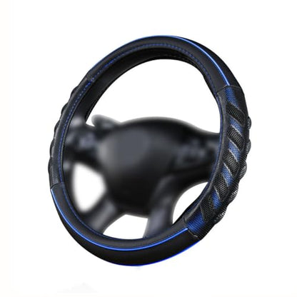 car Steering Wheel Cover Faux Leather Massage Universal fit 3D Honeycomb Hole Anti