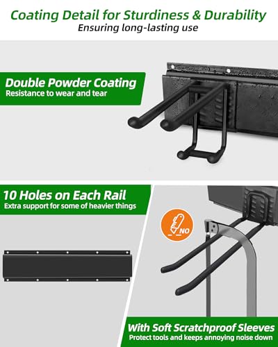 64 in Garage Tool Organizer Wall Mount