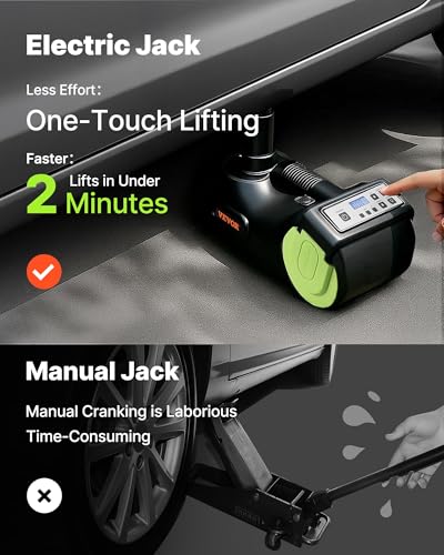 Electric Car Jack 5 Ton Car Jack Hydraulic with Electric Impact Wrench
