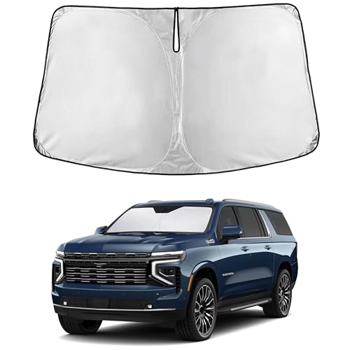 Windshield Sunshade Compatible for Chevrolet Suburban 2021