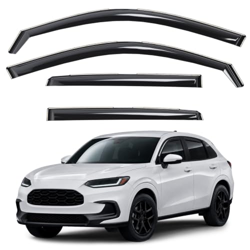 Window Deflectors Smoke Tinted in (4 Count)