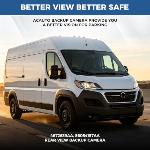 Rearview Backup Camera Fit for Ram ProMaster 1500 2500 3500 18