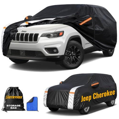 Multi Layer Car Cover Custom Fit for Jeep Cherokee