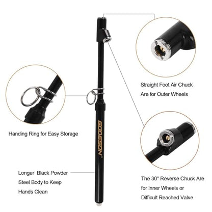 Dual Head Tire Pressure Gauge (12 Count)