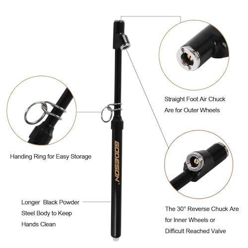 Dual Head Tire Pressure Gauge
