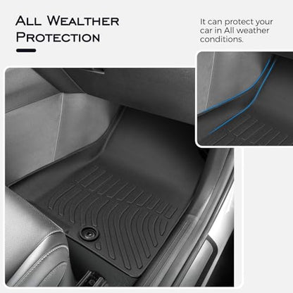for Kia Sportage Floor Mats & Cargo Liner 2023 (4 Count)