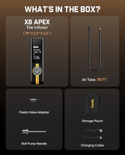 X8 APEX Tire Inflator Portable Air Compressor