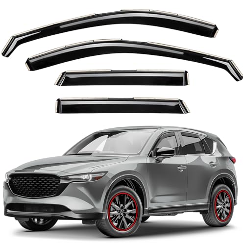 Window Deflectors Smoke Tinted In (4 Count)
