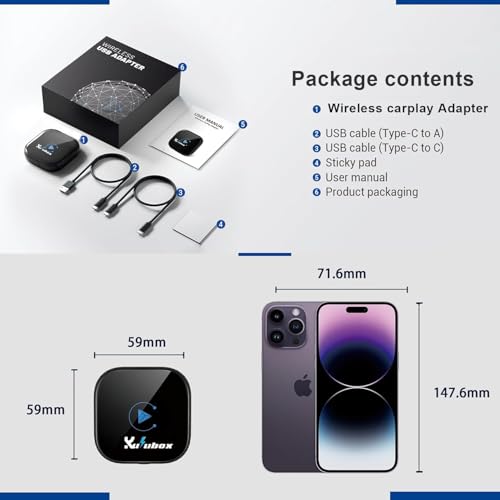 Wireless CarPlay Adapter for iPhone