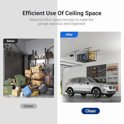 3x4ft Overhead Garage Storage Rack