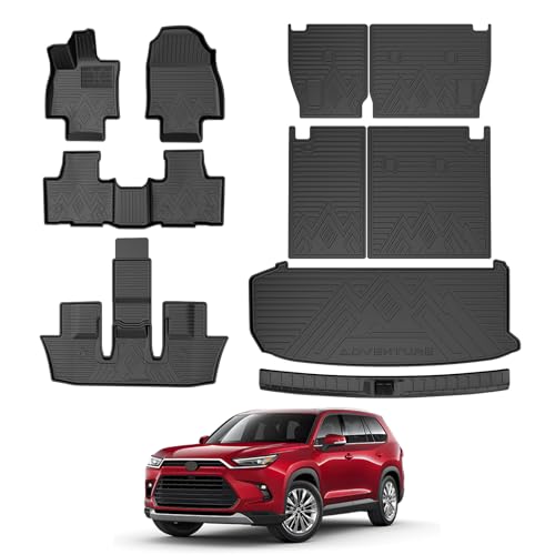 Floor Mats for Toyota Grand Highlander 2024