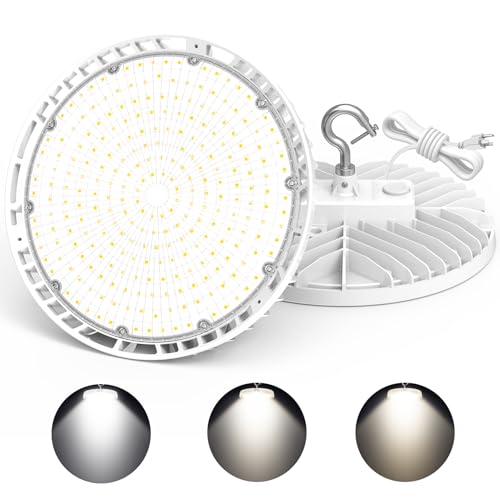 2 Pack LED High Bay Light 150W 120W 90W Adjustable