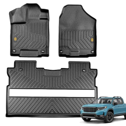 JustFit™ 3D Custom Fit Floor Mats for Honda Ridgeline 2017