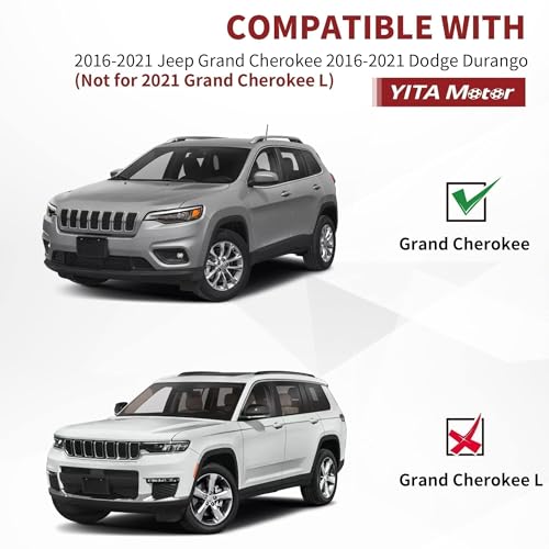 All Weather Floor Mats for 2022 Jeep Grand Cherokee WK
