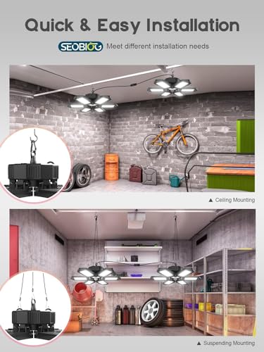 LED Garage Lights 8 Pack (8 Count)
