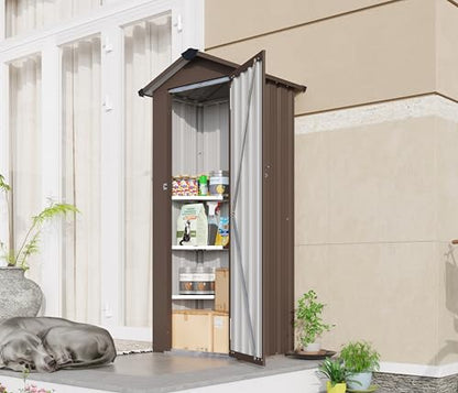 2.5x1.4 FT Outdoor Storage Shed