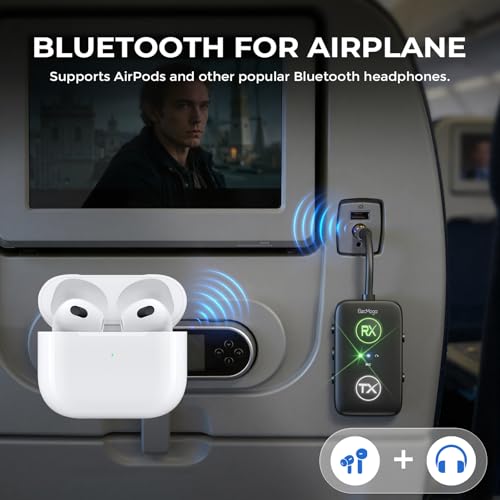 Airplane Bluetooth Adapter for Headphones