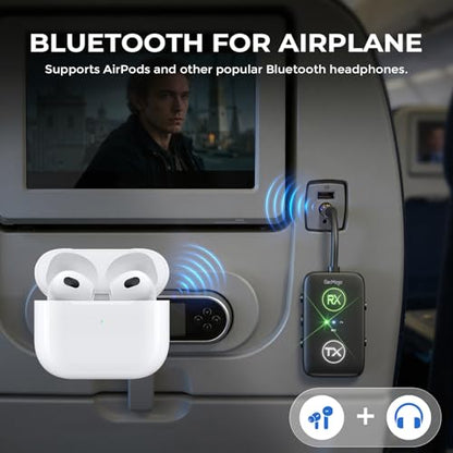Airplane Bluetooth Adapter for Headphones
