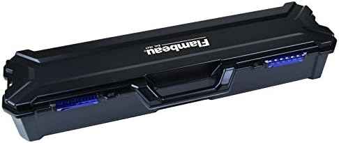 Flambeau Outdoors 4455BB Rod Bunk Box, Portable Fishing Rod Storage, Black