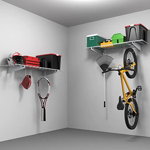 2 Pack Garage Wall Shelves