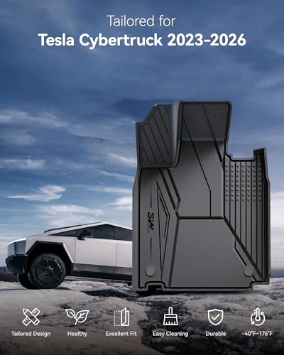 Floor Mats for Tesla Cybertruck 2023 2024 2025 2026