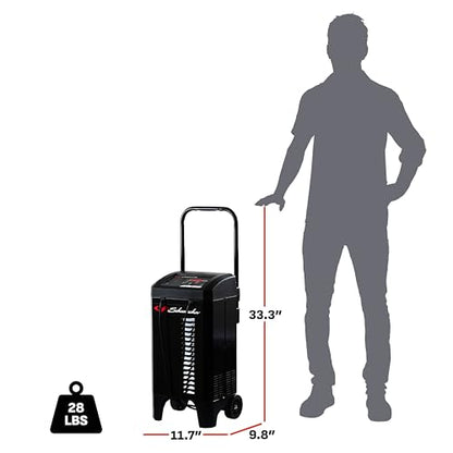 Wheeled 6A Car Battery Charger & Maintainer