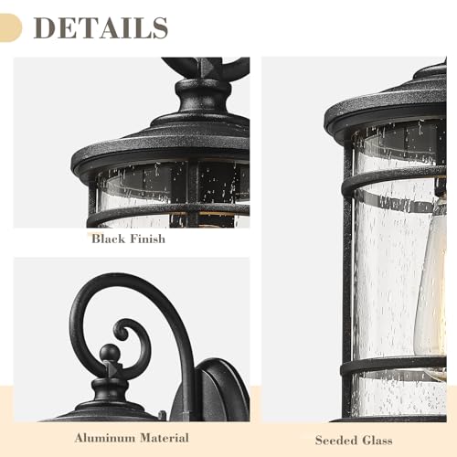 Modern Porch Lights 2 Pack (2 Count)